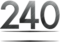 240 Group website design and social media marketing logo